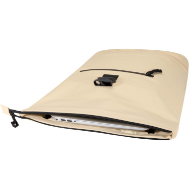 Logotrade Werbegeschenke das Foto: Resi Plus 15" GRS-recycelter Rolltop Rucksack 18 L 