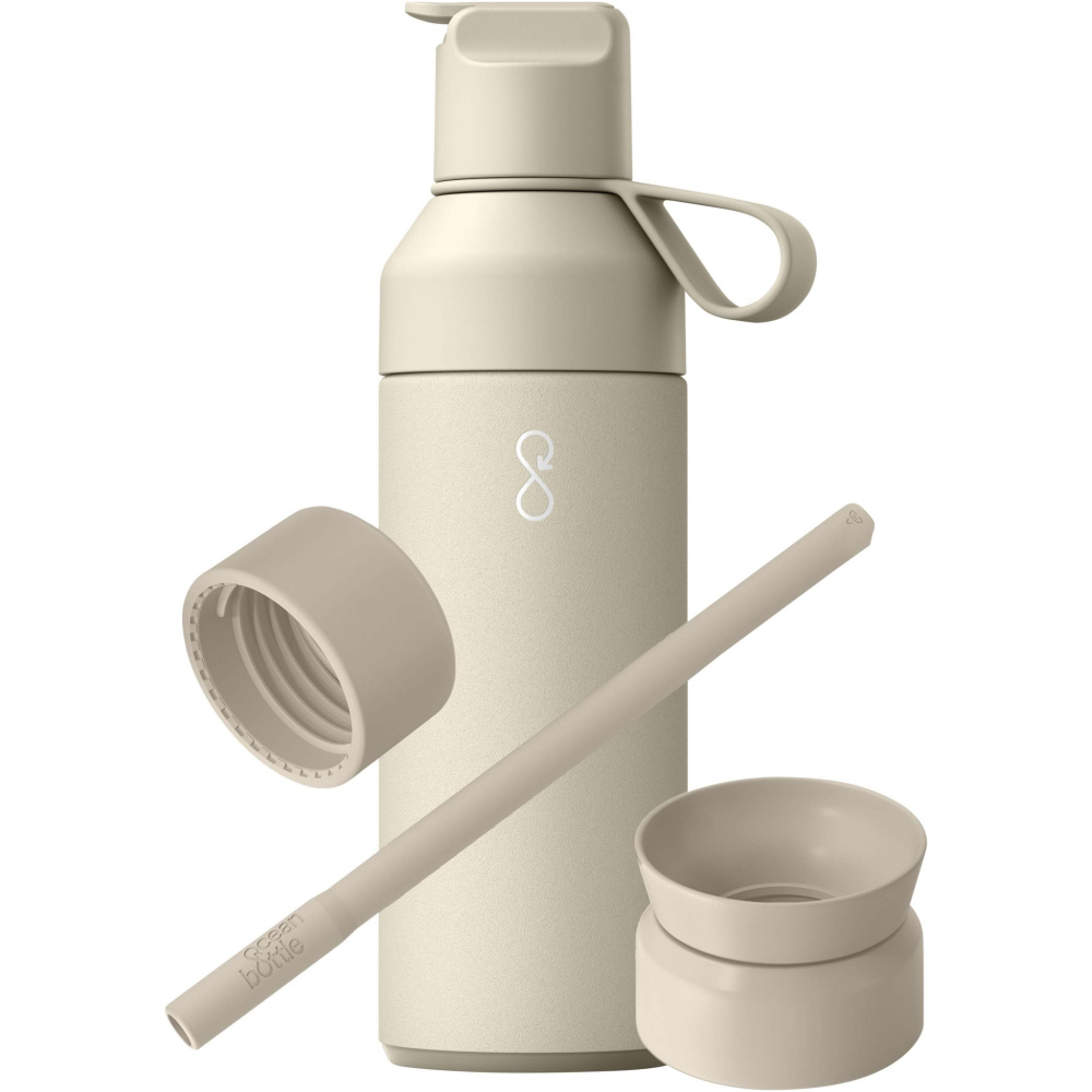 Logotrade Werbeartikel das Foto: Ocean Bottle 500 ml 3 in 1 Set
