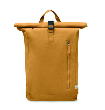 Logotrade Geschäftsgeschenke das Foto: Rolltop-Rucksack 390 g/m²