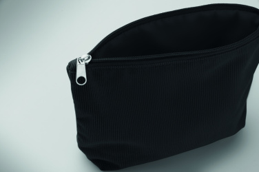 Logotrade Werbegeschenke das Foto: Kosmetiktasche Kord-Polyester
