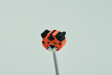 Logotrade Werbegeschenke das Foto: Holzbleistift mit Radiergummi