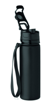 Logotrade Geschäftsgeschenke das Foto: Faltbare Sportflasche Silikon