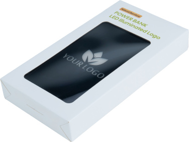 Logotrade Werbeartikel das Foto: Powerbank 5000 mAh mit beleuchtetem Logo