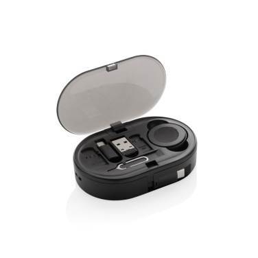 Logotrade Firmengeschenke das Foto: Chargevix Multifunktionales 60W-Lade-Set aus RCS rPlastic