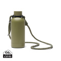 VINGA Parks Flasche aus RCS rec. Stainless-Steel, 400ml, Grün