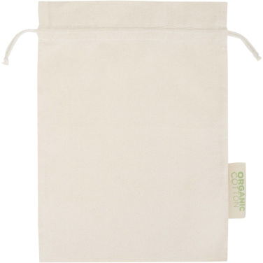 Logotrade Geschäftsgeschenke das Foto: Odisha 140 g/m² OCS Bio-Geschenktasche – 42 × 30 cm