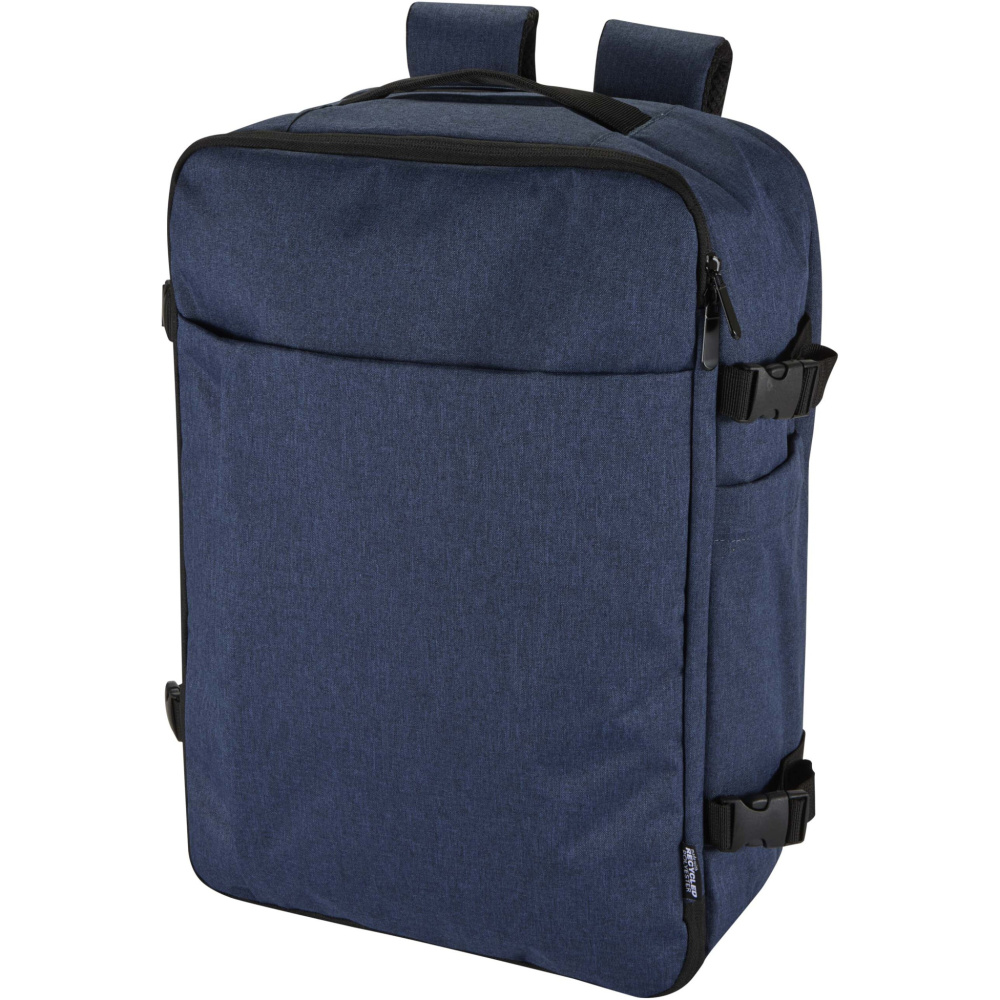 Logotrade werbemittel das Foto: Libra 17" GRS recycelter Kabinenrucksack 25L