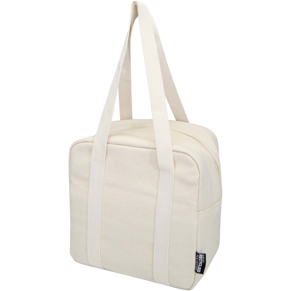 Logotrade Werbeartikel das Foto: Recanvas GRS recycelte Lunchkühltasche 5L