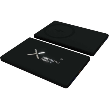 Logotrade Werbegeschenke das Foto: SCX.design P22 5000 mAh ultradünne, magnetische Powerbank
