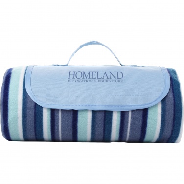Logo trade corporate gifts picture of: Riviera water-resistant outdoor picnic blanket