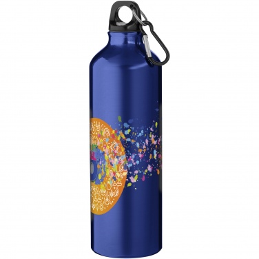 Logo trade promotional products picture of: Oregon 770 ml aluminium water bottle with carabiner