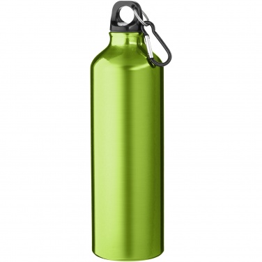 Logotrade promotional gift image of: Oregon 770 ml aluminium water bottle with carabiner