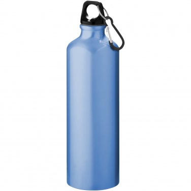 Logotrade promotional item picture of: Oregon 770 ml aluminium water bottle with carabiner