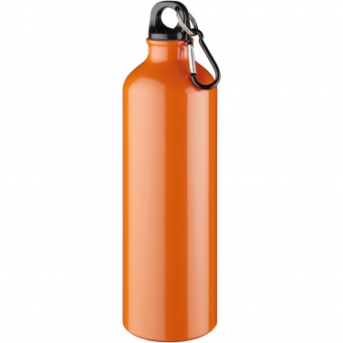 Logotrade corporate gifts photo of: Oregon 770 ml aluminium water bottle with carabiner