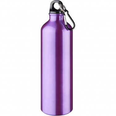 Logotrade promotional product picture of: Oregon 770 ml aluminium water bottle with carabiner