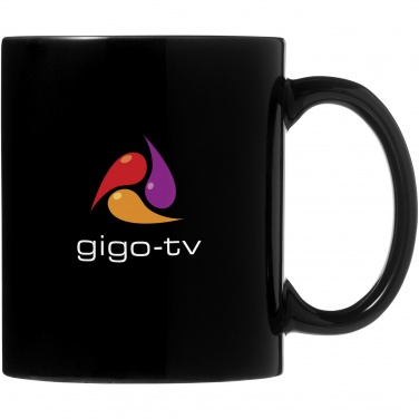 Logo trade promotional merchandise photo of: Santos 330 ml ceramic mug