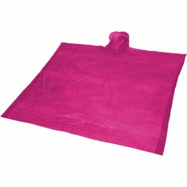 Logotrade promotional item image of: Ziva disposable rain poncho with storage pouch