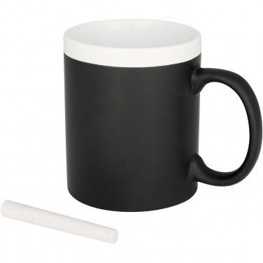 Logo trade promotional items image of: Chalk-write 330 ml ceramic mug