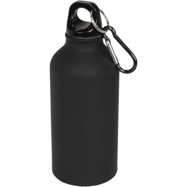 Logotrade corporate gifts photo of: Oregon 400 ml matte water bottle with carabiner