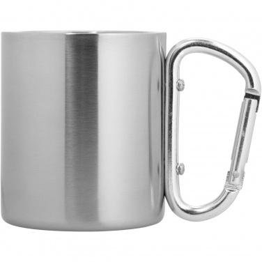 Logo trade corporate gifts picture of: Alps 200 ml insulated mug with carabiner