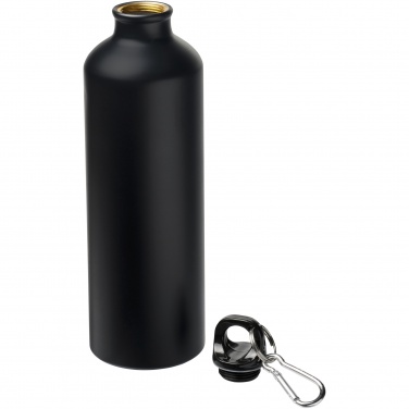 Logo trade advertising products image of: Oregon 770 ml matte water bottle with carabiner