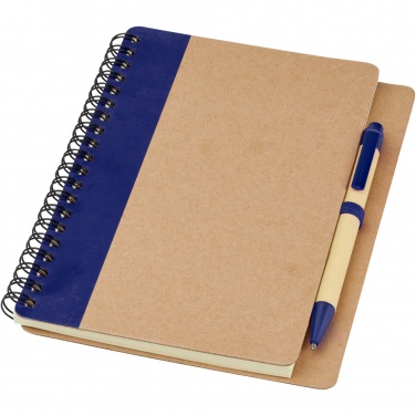 Logo trade advertising products picture of: Priestly recycled notebook with pen