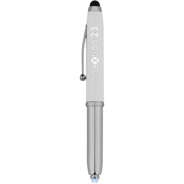 Logotrade promotional item picture of: Xenon stylus ballpoint pen with LED light