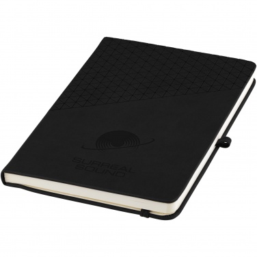 Logo trade promotional products image of: Theta A5 hard cover notebook