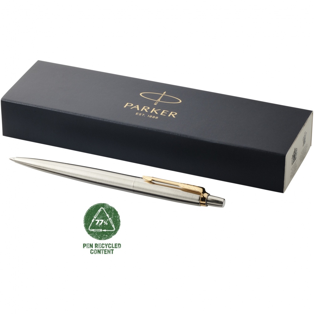 Logo trade promotional merchandise picture of: Parker Jotter SS ballpoint pen
