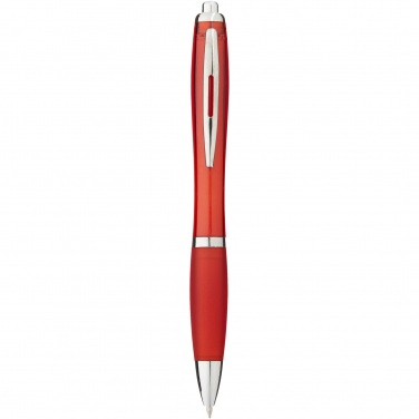 Logotrade promotional product image of: Nash ballpoint pen coloured barrel and grip