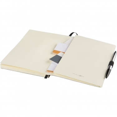 Logo trade promotional gifts picture of: Revello A5 soft cover notebook