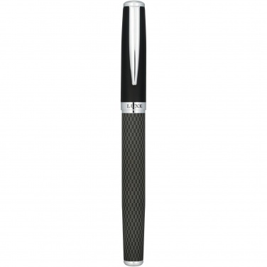 Logotrade advertising products photo of: Carbon duo pen gift set with pouch