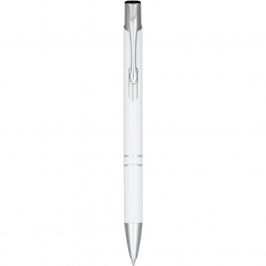 Logotrade promotional merchandise image of: Moneta anodized aluminium click ballpoint pen
