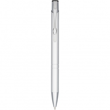Logotrade promotional giveaway image of: Moneta anodized aluminium click ballpoint pen