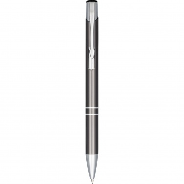 Logotrade promotional gift image of: Moneta anodized aluminium click ballpoint pen