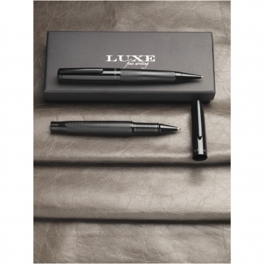 Logo trade promotional giveaways image of: Gloss duo pen gift set