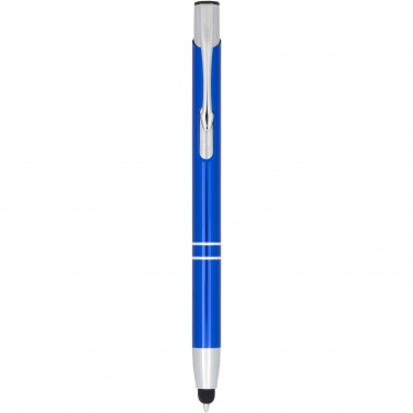 Logotrade advertising products photo of: Moneta anodized aluminium click stylus ballpoint pen