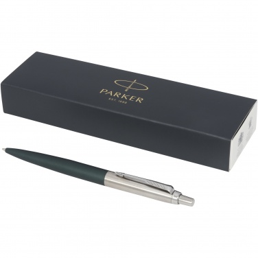 Logo trade promotional gifts image of: Parker Jotter XL matte with chrome trim ballpoint pen