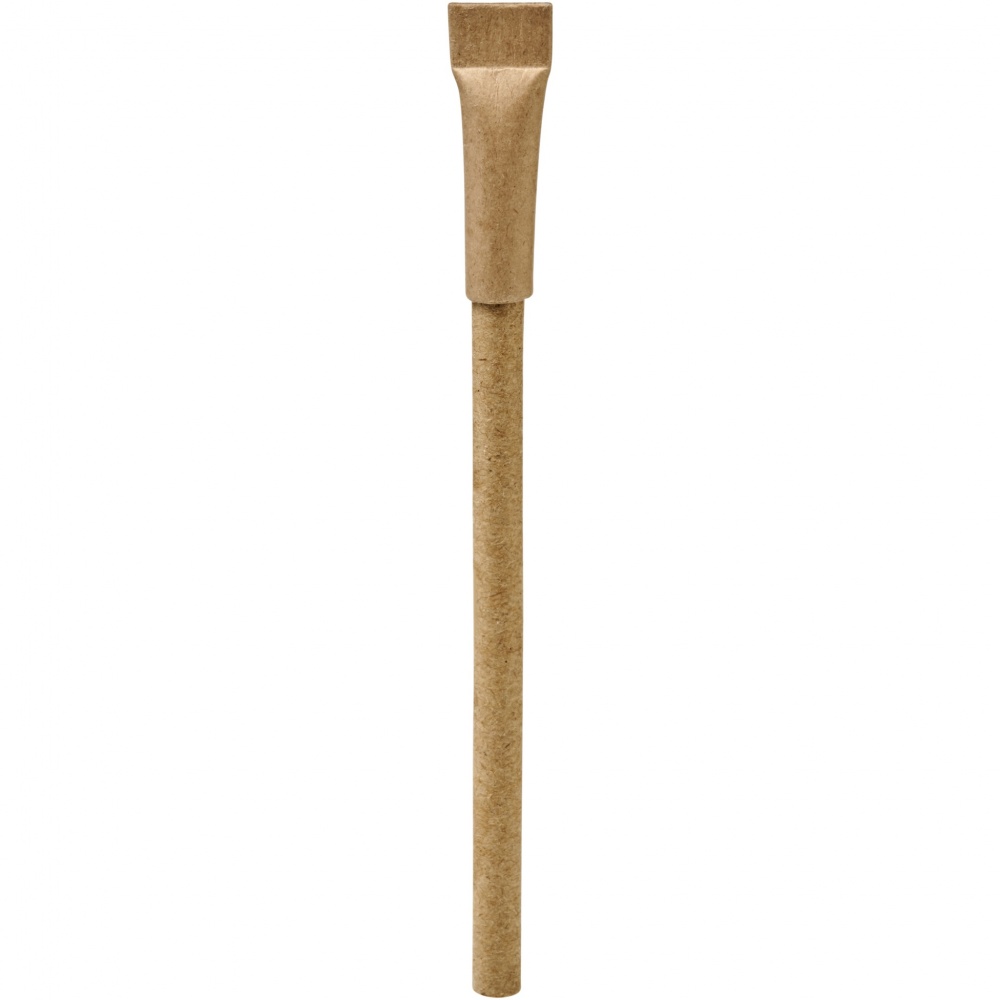 Logo trade promotional giveaway photo of: Asilah recycled paper ballpoint pen
