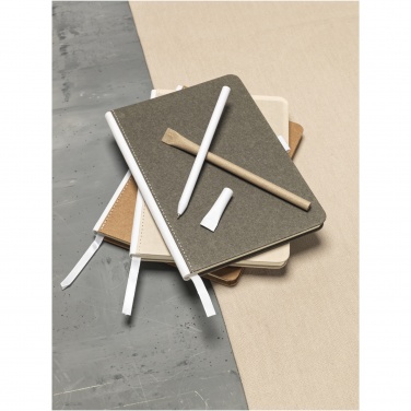 Logo trade corporate gifts picture of: Asilah recycled paper ballpoint pen