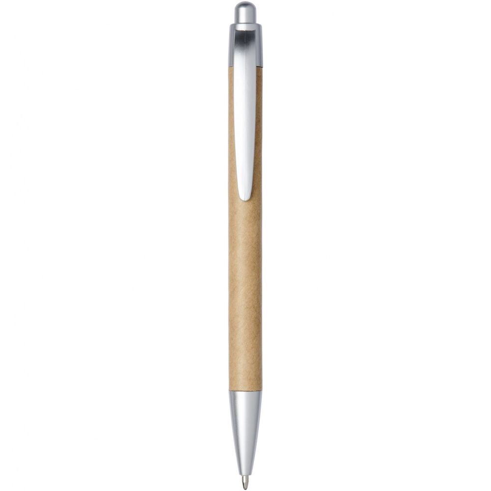 Logo trade promotional merchandise picture of: Tiflet recycled paper ballpoint pen