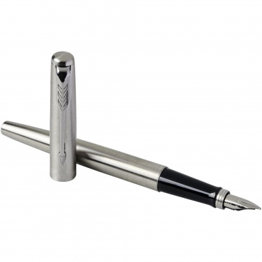Logo trade business gift photo of: Parker Jotter stainless steel fountain pen