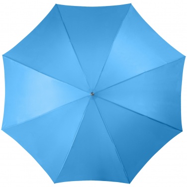 Logo trade corporate gifts image of: Lisa 23" auto open umbrella with wooden handle