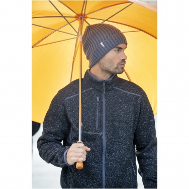 Logo trade promotional merchandise image of: Karl 30" golf umbrella with wooden handle