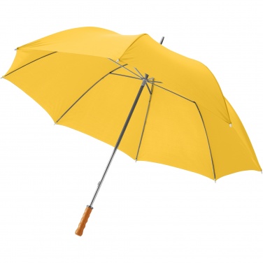 Logo trade promotional product photo of: Karl 30" golf umbrella with wooden handle