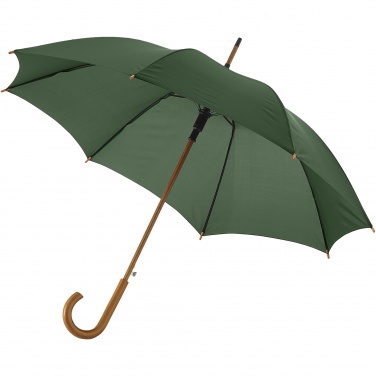 Logotrade promotional item picture of: Kyle 23" auto open umbrella wooden shaft and handle