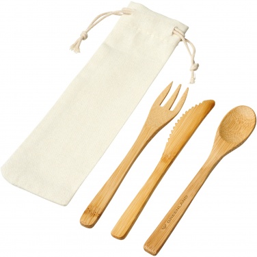 Logotrade promotional gifts photo of: Celuk bamboo cutlery set