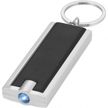 Logo trade promotional giveaways image of: Castor LED keychain light