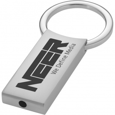 Logo trade business gift photo of: Omar rectangular keychain
