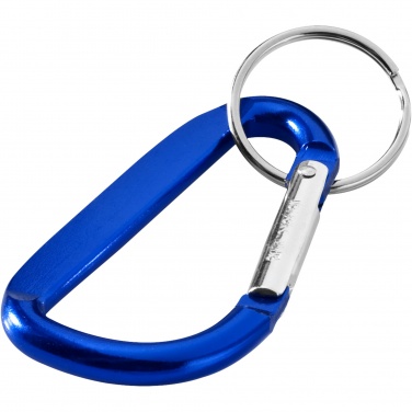 Logo trade promotional merchandise image of: Timor carabiner keychain